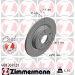 ZIMMERMANN 400.3691.20 - Jeu de 2 disques de frein arrière