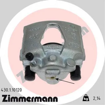 Étrier de frein avant gauche ZIMMERMANN OEM 96226977