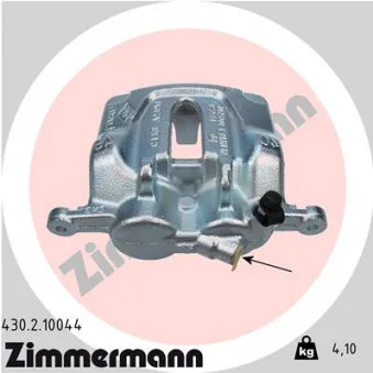 Étrier de frein avant droit ZIMMERMANN OEM 7701050920