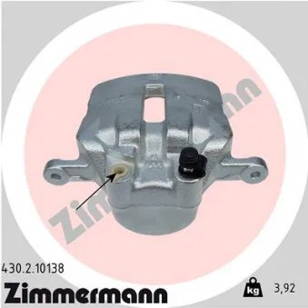 Étrier de frein avant droit ZIMMERMANN OEM 13279639