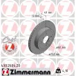 ZIMMERMANN 430.2604.20 - Jeu de 2 disques de frein avant