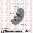 ZIMMERMANN 430.2639.00 - Jeu de 2 disques de frein arrière