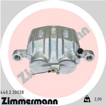 Étrier de frein avant droit ZIMMERMANN OEM 4400V0