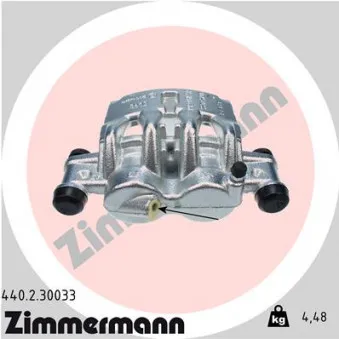 Étrier de frein avant droit ZIMMERMANN OEM 4401J7