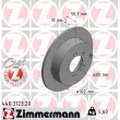 ZIMMERMANN 440.3123.20 - Jeu de 2 disques de frein arrière