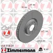 ZIMMERMANN 440.3130.20 - Jeu de 2 disques de frein avant