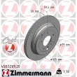 ZIMMERMANN 450.5209.20 - Jeu de 2 disques de frein arrière