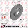 ZIMMERMANN 450.5227.20 - Jeu de 2 disques de frein avant