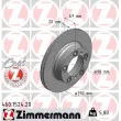 ZIMMERMANN 460.1524.20 - Jeu de 2 disques de frein arrière