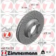 ZIMMERMANN 460.1561.20 - Disque de frein avant droit
