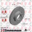 Disque de frein avant gauche ZIMMERMANN [460.1564.70]