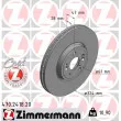 ZIMMERMANN 470.2418.20 - Jeu de 2 disques de frein avant