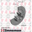 ZIMMERMANN 470.2443.00 - Jeu de 2 disques de frein arrière