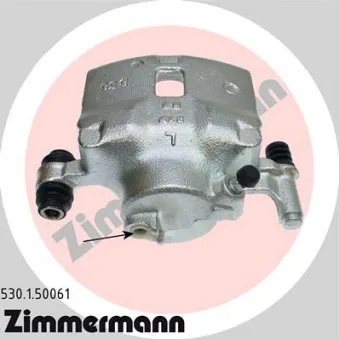 Étrier de frein avant gauche ZIMMERMANN OEM 26291AA010