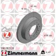 ZIMMERMANN 590.2821.20 - Jeu de 2 disques de frein arrière