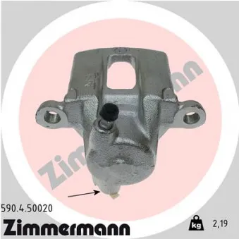 Étrier de frein arrière droit ZIMMERMANN OEM 4773034030
