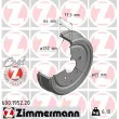 ZIMMERMANN 600.1952.20 - Tambour de frein