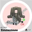 ZIMMERMANN 600.3.10022 - Étrier de frein arrière gauche
