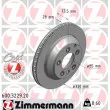 ZIMMERMANN 600.3229.20 - Jeu de 2 disques de frein arrière