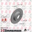 ZIMMERMANN 600.3241.20 - Jeu de 2 disques de frein arrière