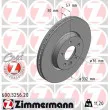 ZIMMERMANN 600.3256.20 - Jeu de 2 disques de frein avant