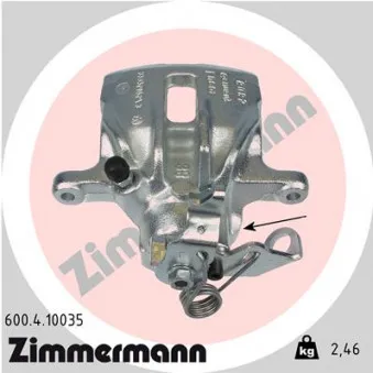 ZIMMERMANN 600.4.10035 - Étrier de frein arrière droit