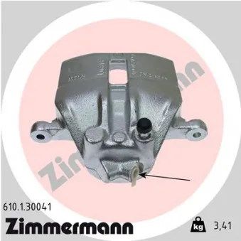 Étrier de frein avant gauche ZIMMERMANN OEM 8111057