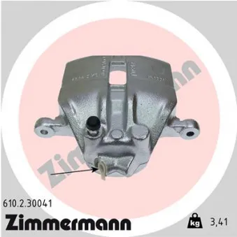 Étrier de frein avant droit ZIMMERMANN OEM 3516566