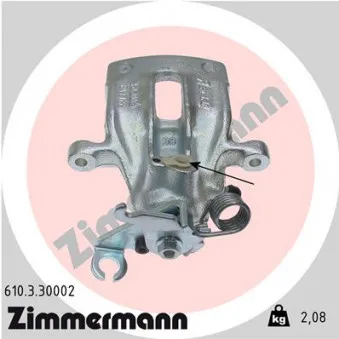 Étrier de frein arrière gauche ZIMMERMANN OEM 8601977