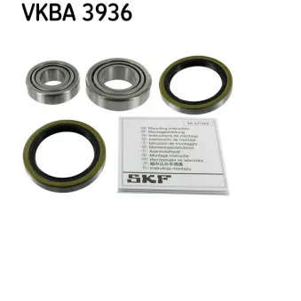 SKF VKBA 3936 - Roulement de roue arrière