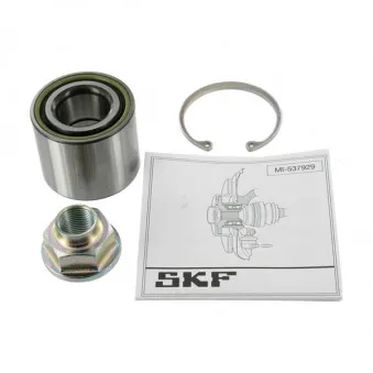 Roulement de roue avant SKF VKBA 3966 pour MAN F90 1.6 - 109cv