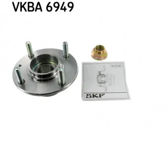 Roulement de roue arrière SKF VKBA 6949
