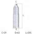 SKF VKJP 2095 - Joint-soufflet, direction