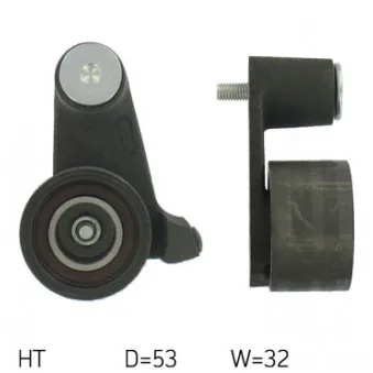 Poulie-tendeur, courroie crantée SKF OEM 9180687