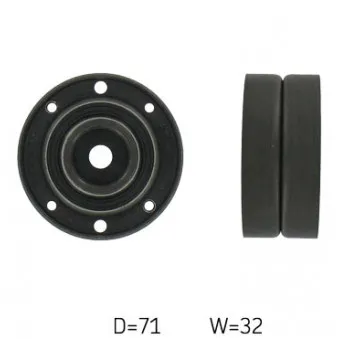 Poulie renvoi/transmission, courroie de distribution SKF OEM 7700857492