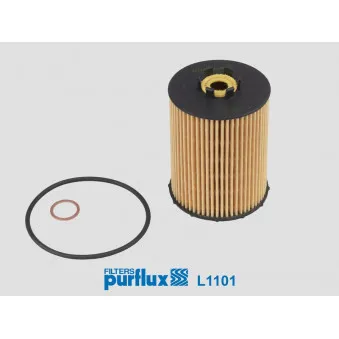 Filtre à huile PURFLUX OEM 11427521008