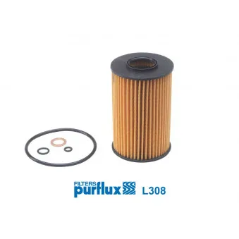 Filtre à huile PURFLUX OEM OX 127/1D