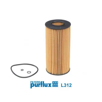 Filtre à huile PURFLUX OEM A6061840025