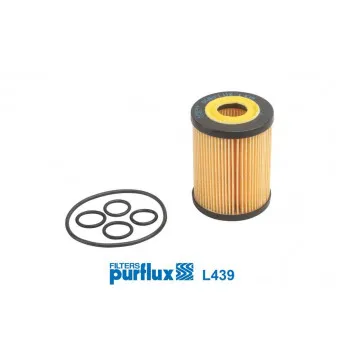 Filtre à huile PURFLUX L439 pour OPEL ASTRA 1.7 CDTI - 110cv