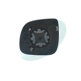 Verre de rétroviseur, rétroviseur extérieur LECOY [LR-0991]