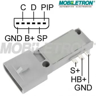 MOBILETRON IG-F425 - Appareil de commande, système d'allumage