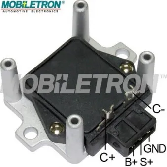 Appareil de commande, système d'allumage MOBILETRON IG-H016 pour SEAT CORDOBA 1.6 i - 101cv