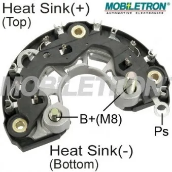 MOBILETRON RB-116H - Pont de diodes, alternateur