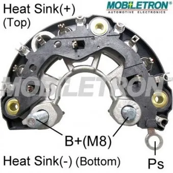 MOBILETRON RB-172H - Pont de diodes, alternateur