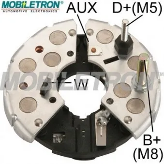 Pont de diodes, alternateur MOBILETRON [RB-80H]