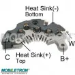 Pont de diodes, alternateur MOBILETRON [RD-96]