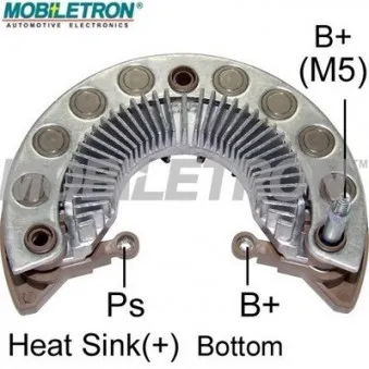 MOBILETRON RM-168 - Pont de diodes, alternateur