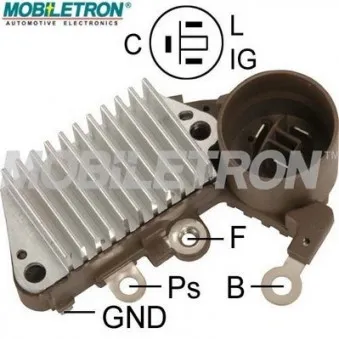 Régulateur d'alternateur MOBILETRON [VR-H2005-25]