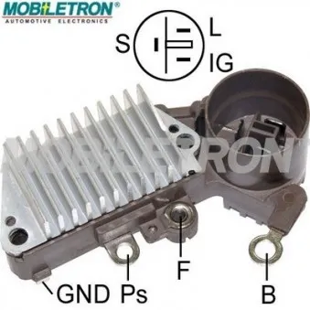 Régulateur d'alternateur MOBILETRON [VR-H2005-4A]