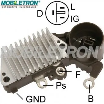 MOBILETRON VR-H2005-7A - Régulateur d'alternateur